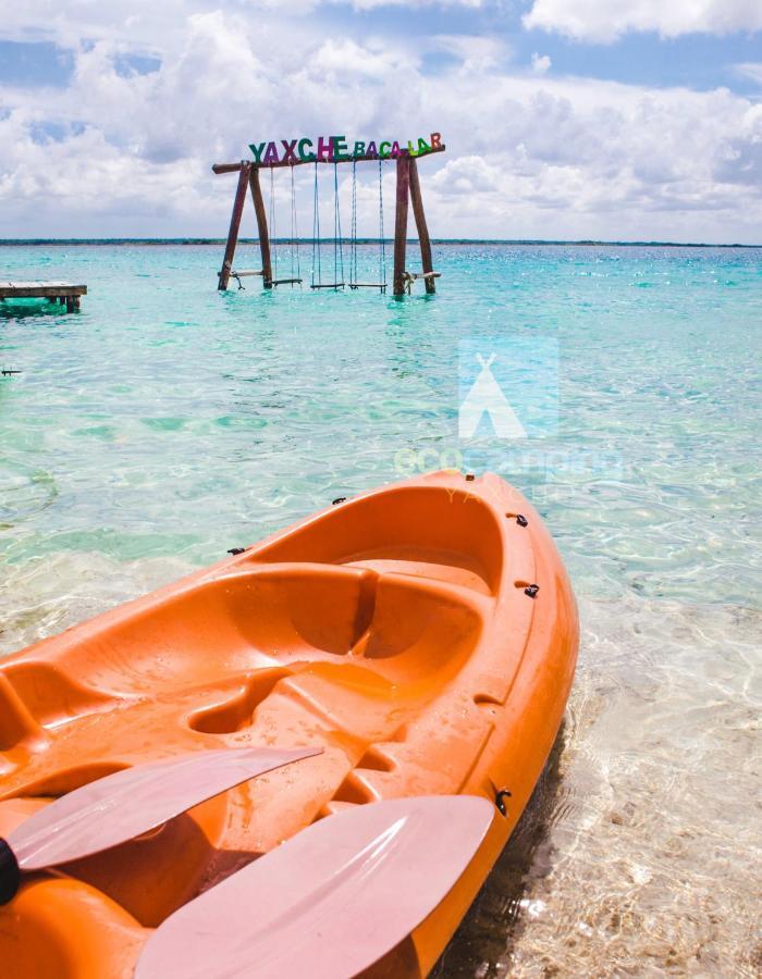 Ecocamping Yaxche Bacalar Extérieur photo