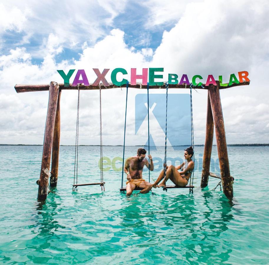 Ecocamping Yaxche Bacalar Extérieur photo