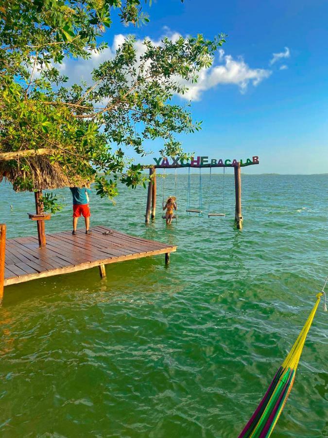 Ecocamping Yaxche Bacalar Extérieur photo