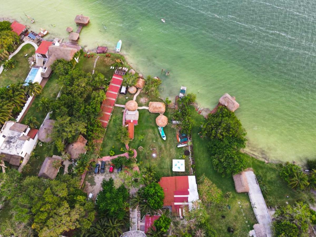 Ecocamping Yaxche Bacalar Extérieur photo
