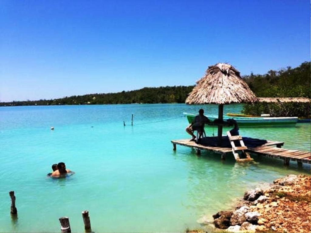 Ecocamping Yaxche Bacalar Extérieur photo