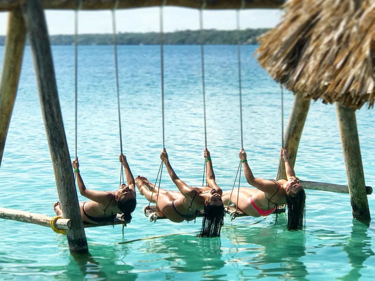Ecocamping Yaxche Bacalar Extérieur photo