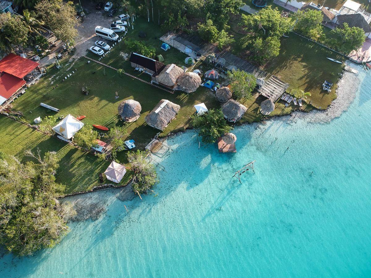 Ecocamping Yaxche Bacalar Extérieur photo